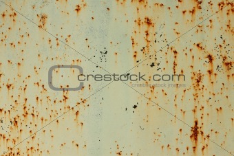 Old painted metal surface