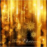 Sparkling lights Christmas Card
