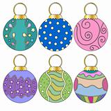 Whimsical Christmas Bauble Collection