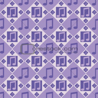 musical notes pattern
