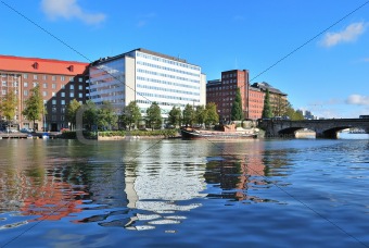 Helsinki. Kaisaniemi bay 