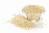 Quinoa grain in bowl
