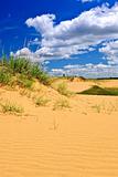 Desert landscape in Manitoba, Canada