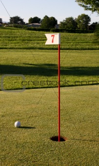 Golf hole number 7