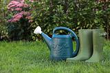 Watering Can and Boot