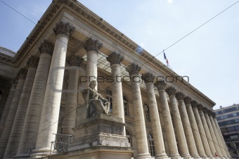 La Bourse,Paris Stock Exchange