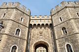 Exterior View Of Windsor Castle