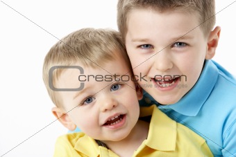 Portrait Of Two Young Boys