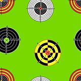 Seamless background of Targets
