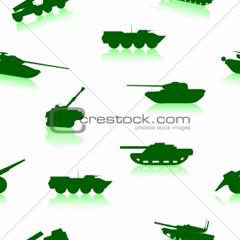 Tank Weapon seamless wallpaper