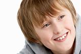 Portrait Of Smiling 10 Year Old boy