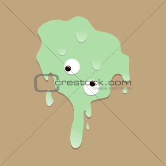 Slime with eyes