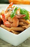 Penne Pasta with Shrimp