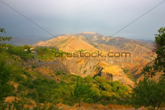 Mountains Of The Armenia.