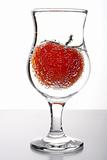 tomatto in glass