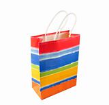 colored shopping bag