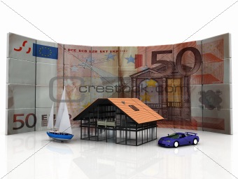 house and euro