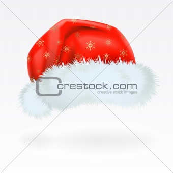 Santa Claus cap. Mesh.