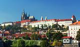 Panorama of Hradcany and Prague Castle
