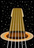 The guitar and the starry sky