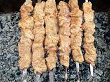 Shish kebab preparation3