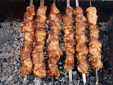 Shish kebab preparation7