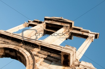 Greece, Athens. Arch of Hadrian.