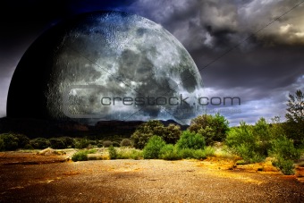 Dreamscape full moon