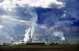Manufacturing plants and pollution