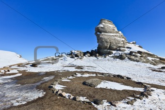 The Bucegi Sphinx , Romania