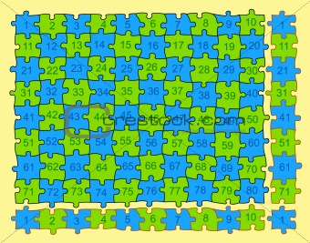 Vector Puzzle Endless Looping