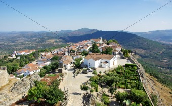 Landscape of Marvao, Portugal.