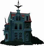 Spooky haunted   house