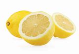 Fresh lemons fruits