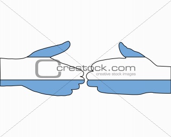 Argentinian handshake