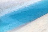 Vivid Blue Snowmelt Pool