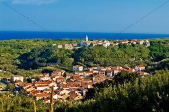 Mediterranean town of Susak, Croatia