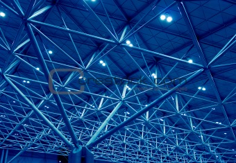 Blue support structure