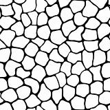 Vector texture - seamless pattern of irregular cells