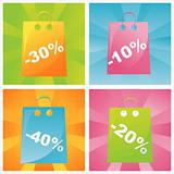 colorful sale bags backgrounds