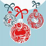 Christmas decorative card