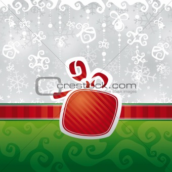Christmas card vector illustration