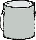 Blank Paint Can