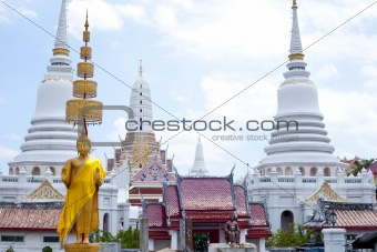 Buddhist temples.