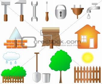 set of objects for home work
