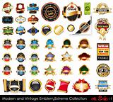 Modern and Vintage Emblems Extreme Collection.