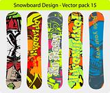 Snowboard design pack