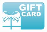 blue gift card