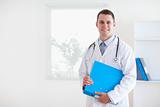 Doctor with folder