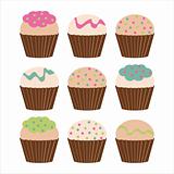 cute cakes icons